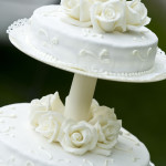 klassische Hochzeitstorte